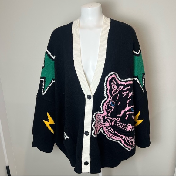 Lala Karma Panther Cardigan - Picture 2 of 5